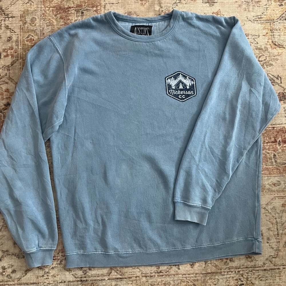 Vintage Navy Crewneck Sweater - Picture 2 of 5